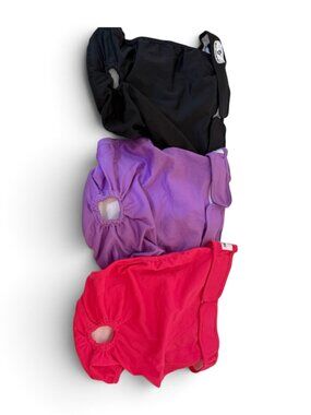 Pet Parents 3-pack Washable Dog Diapers - Durable Doggie Diapers (26"-35")